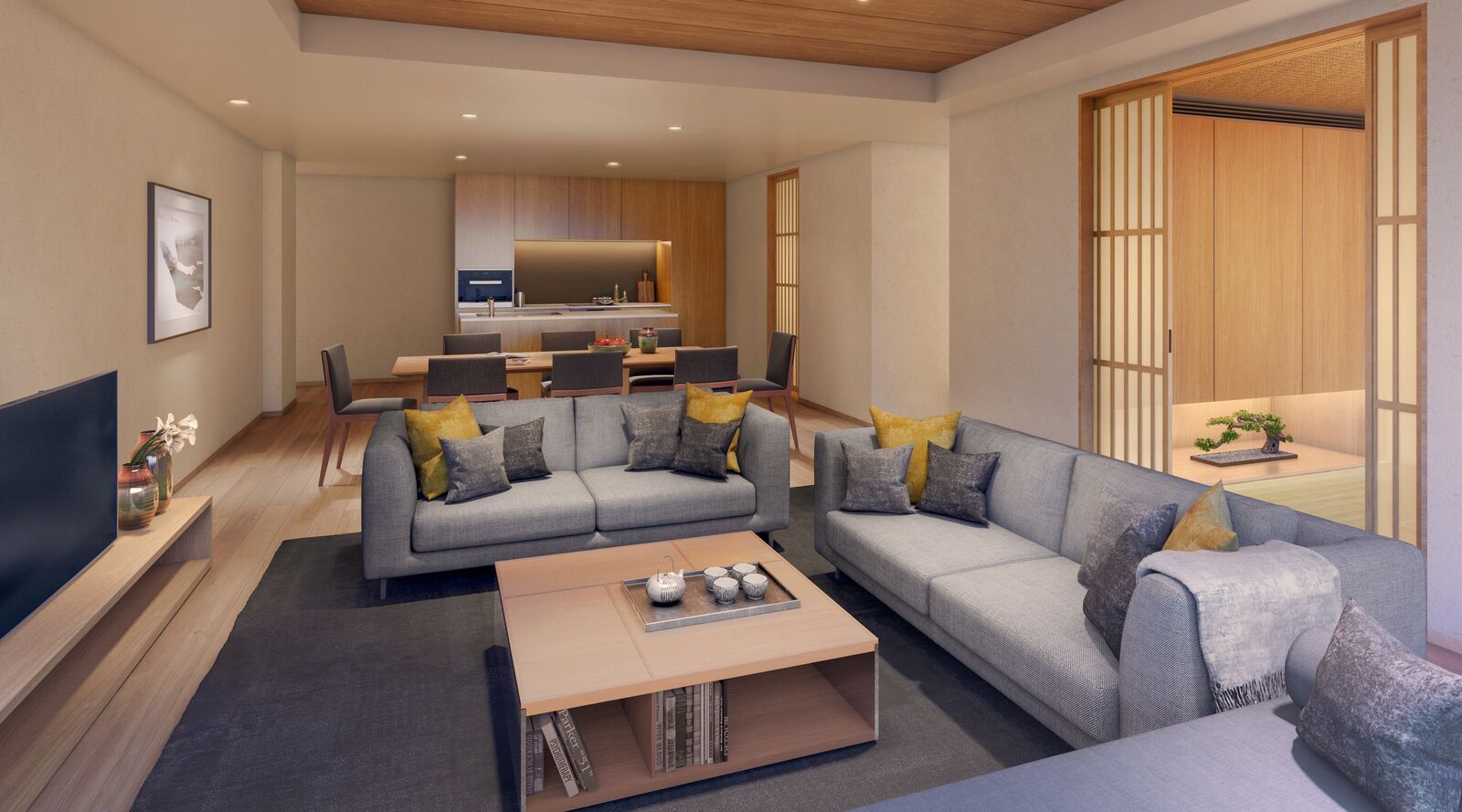 Setsu suite living room - Color edited